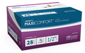 AIMSCO 28g .5cc, 1/2 in. Insulin Syringe